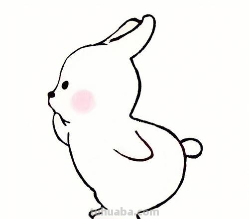 小兔子的简笔画怎么画 最简单的简笔画小兔子怎么画?