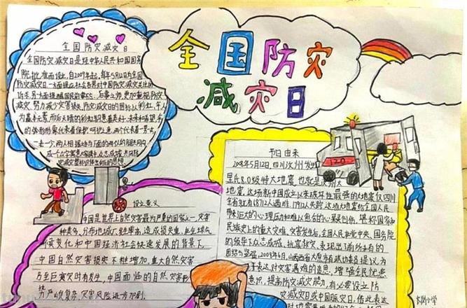 国际手抄报怎么写字 10.13国际减灾日手抄报内容文字?