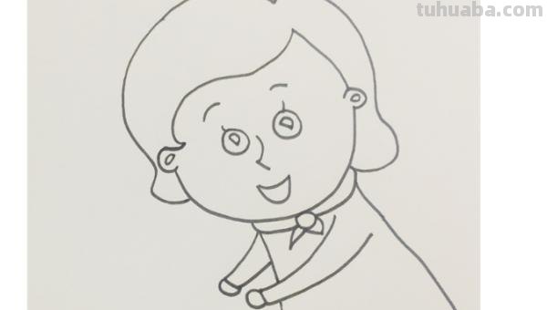 爸爸妈妈简笔画怎么画 少儿简笔画之全家福？