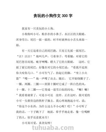 会做饭的小狗 会做饭的小狗作文