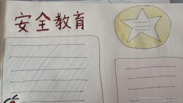 叫我怎么画手抄报 17如何画关于安全的手抄报呢？