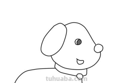 怎么画狗的简笔画图片 怎么画简笔画可爱的小狗？
