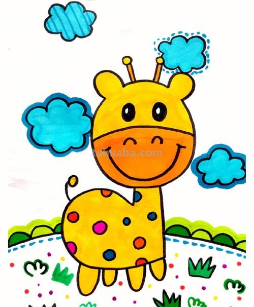 长颈鹿的简笔画怎么画 简笔画长颈鹿怎么画?