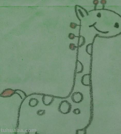 长颈鹿的简笔画怎么画 简笔画长颈鹿怎么画？