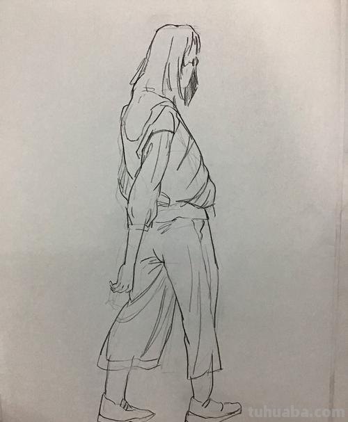 速写比例问题 速写如何能画好比例呢?