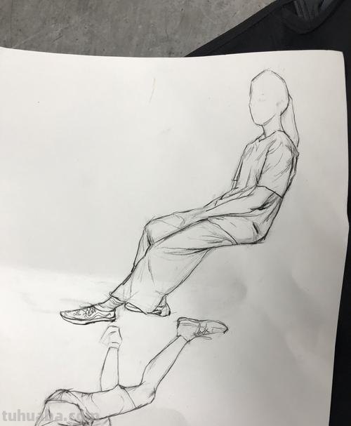 速写比例问题 速写如何能画好比例呢?
