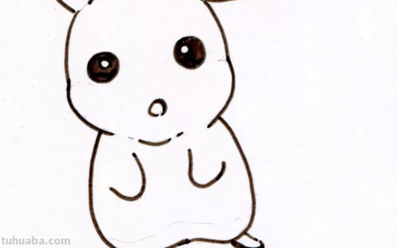皮卡丘的画法