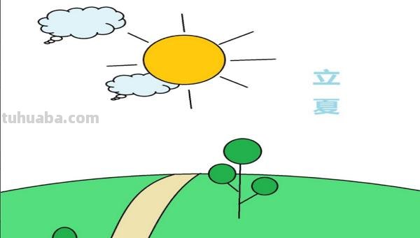 立夏 手抄报怎么画 24节气，手抄报？
