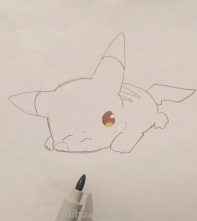 如何画皮卡丘画法是什么?