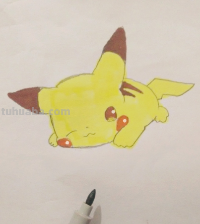 如何画皮卡丘画法是什么?