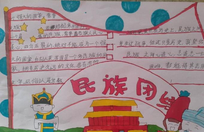 什么民族手抄报好画 中国少数民族手抄报内容?