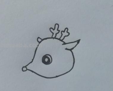 怎么画梅花鹿的简笔画 如何画一个简单的可爱的小梅花鹿？