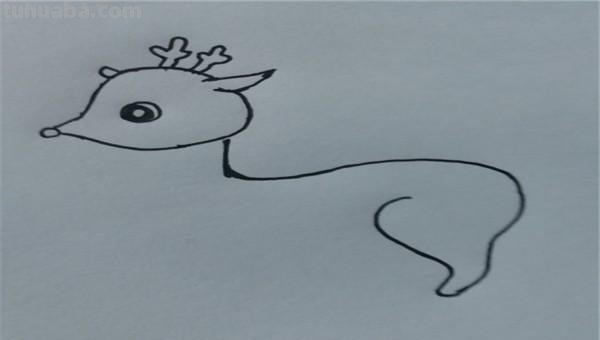怎么画梅花鹿的简笔画 如何画一个简单的可爱的小梅花鹿？