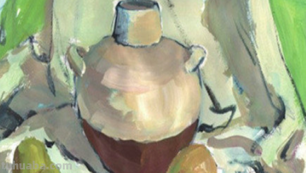 水粉画、白罐子怎么画?