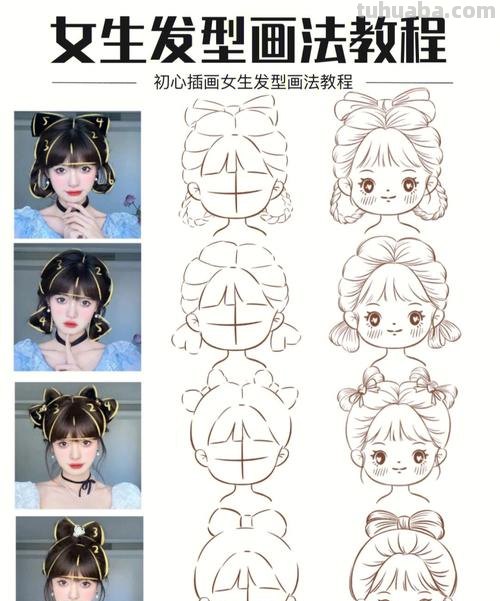 动漫人物头发怎么画 动漫人物头发怎么画女生