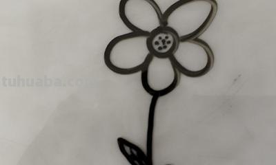 月季花的简笔画怎么画 简笔画月季花的画法？