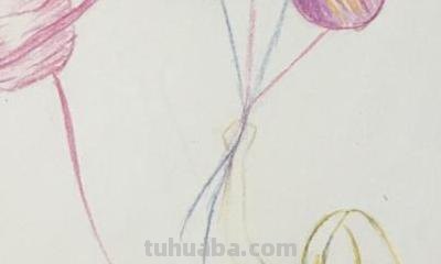可爱少女怎么画彩铅图 彩色铅笔画教程：1.女孩——自由飞翔？