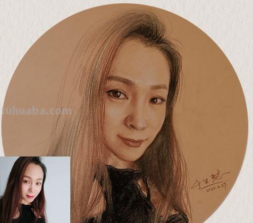 画彩铅人物头像怎么剪辑 彩铅手绘头像步骤?