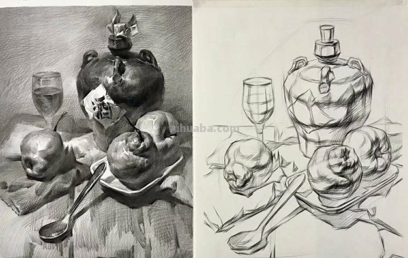 素描画画时构图有哪些技巧呢?