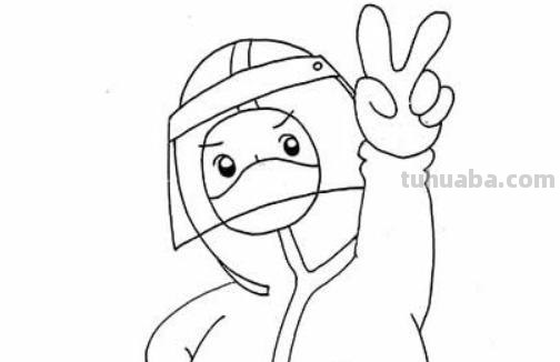 疫情素描速写 抗疫素描绘画作品？
