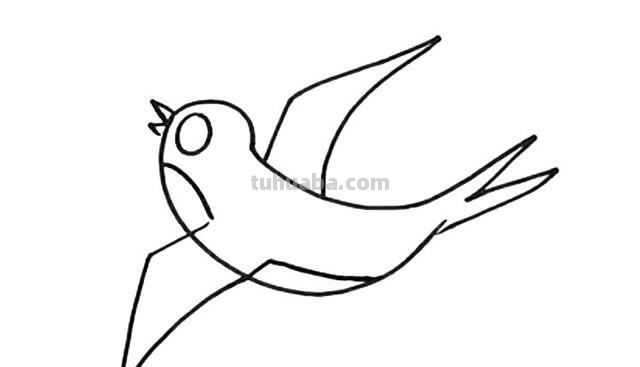 画小燕子怎么画简笔画 怎么画小燕子的简笔画?