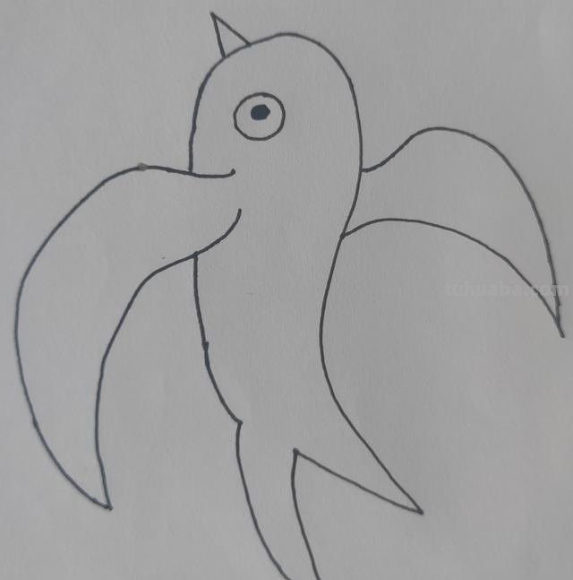 画小燕子怎么画简笔画 怎么画小燕子的简笔画？