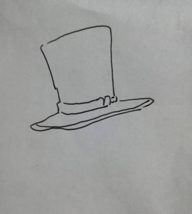 怪盗基德简笔画怎么画 彩铅简笔画画怪盗基德？