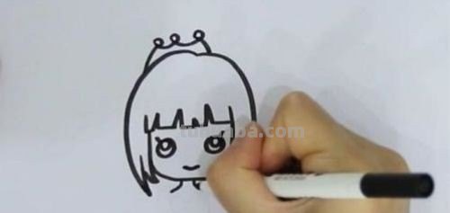 画新娘子怎么画
