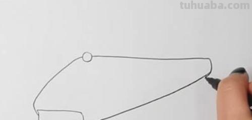 高铁怎么画简笔画图片 简笔画-如何画高铁的简笔画？