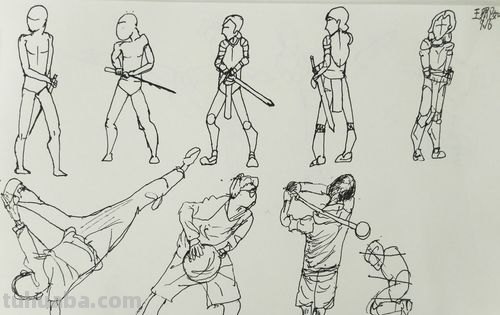 速写肢体语言 速写人物的经典语录?