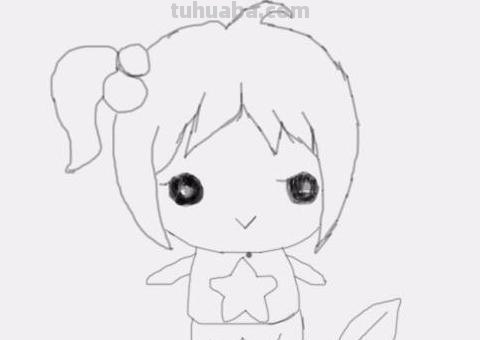 教怎么画美人鱼简笔画 美人鱼简笔画怎么画，美人鱼的画法？