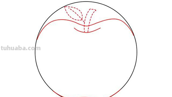 苹果怎么画 一步一步