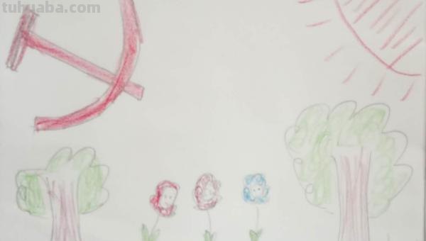 怎么画延安手抄报 红色圣地延安简笔画？