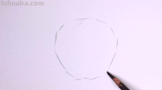 怎样画苹果素描步骤图