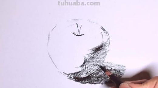 怎样画苹果素描步骤图
