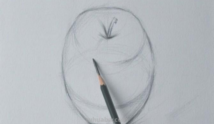 素描苹果画法教程