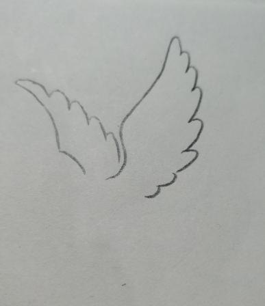 和平鸽的简笔画怎么画 鸽子图案绘画？