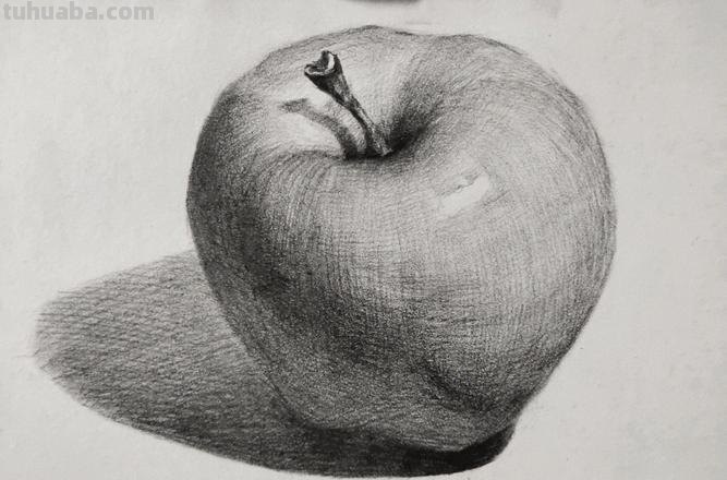 素描苹果怎么画 素描苹果怎么画一步一步教