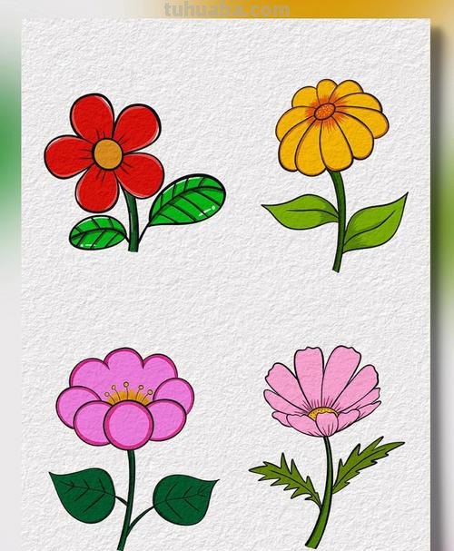 儿童画基础教程花朵 儿童画基础教程花朵怎么画