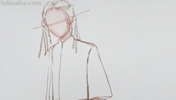 古代嫁衣怎么画