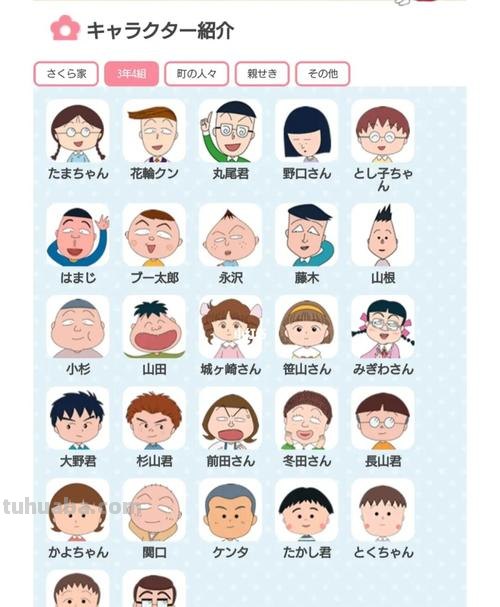 樱桃小丸子 樱桃小丸子人物介绍