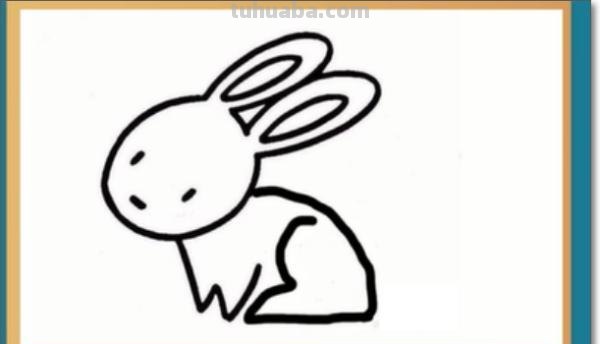 免子怎么画简笔画图片 卡通简笔画：梦游仙境的兔子怎么画？
