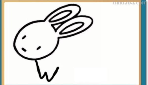 免子怎么画简笔画图片 卡通简笔画：梦游仙境的兔子怎么画？
