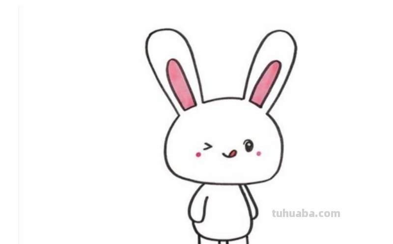 免子怎么画简笔画图片 卡通简笔画：梦游仙境的兔子怎么画？