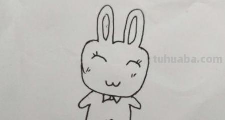 免子怎么画简笔画图片 卡通简笔画：梦游仙境的兔子怎么画？