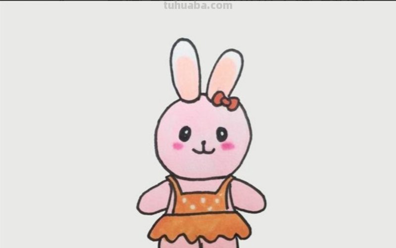 免子怎么画简笔画图片 卡通简笔画：梦游仙境的兔子怎么画？