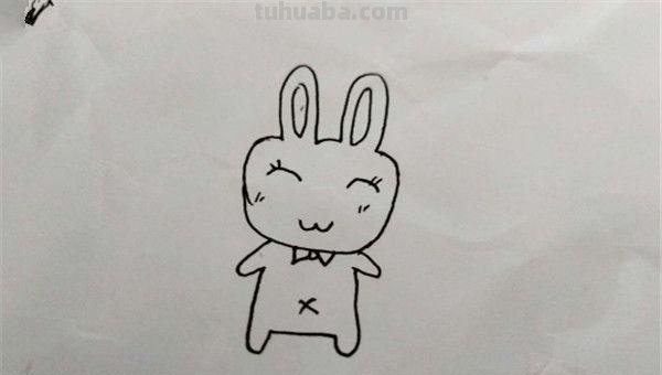 免子怎么画简笔画图片 卡通简笔画：梦游仙境的兔子怎么画？