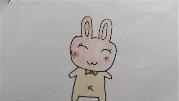 免子怎么画简笔画图片 卡通简笔画：梦游仙境的兔子怎么画？