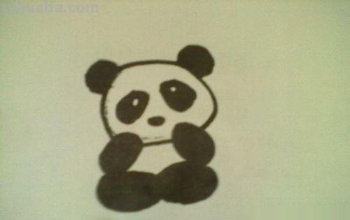 熊猫怎么画简笔画图片大全 熊猫图画儿童绘画？