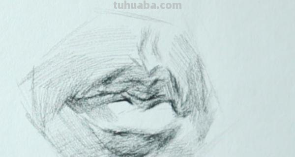 彩铅素描嘴巴正面怎么画 如何用彩铅画嘴唇？